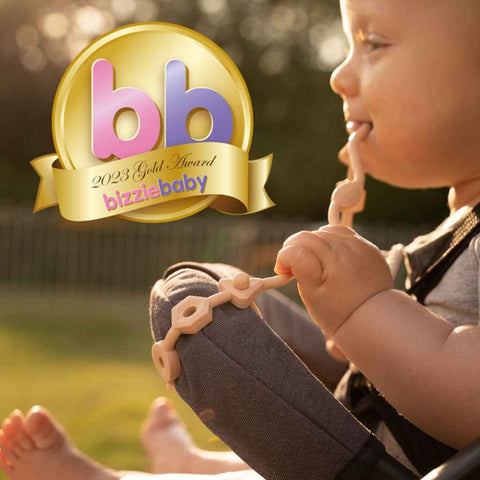 Squiggle Strap Toy Strap Bizzybaby Award Gold Winner